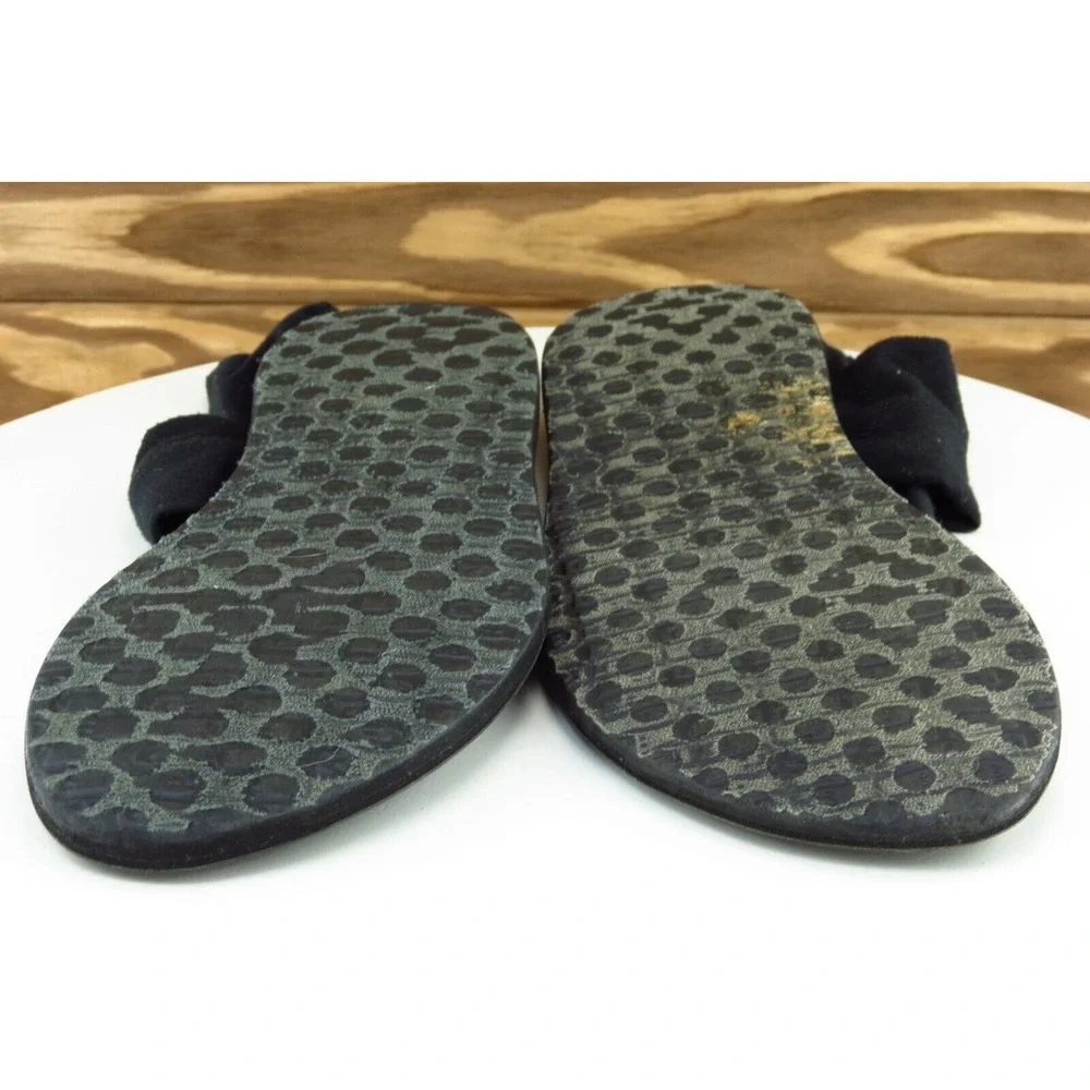 Sanuk Girls‎ Shoes Size 4-5 M Black Sandals Fabric